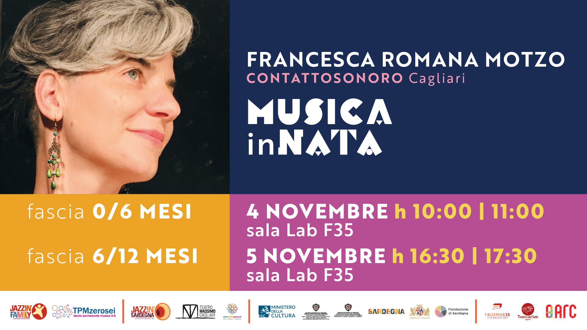 CAROVANA SONORA – Musica InNata (6-12 mesi)