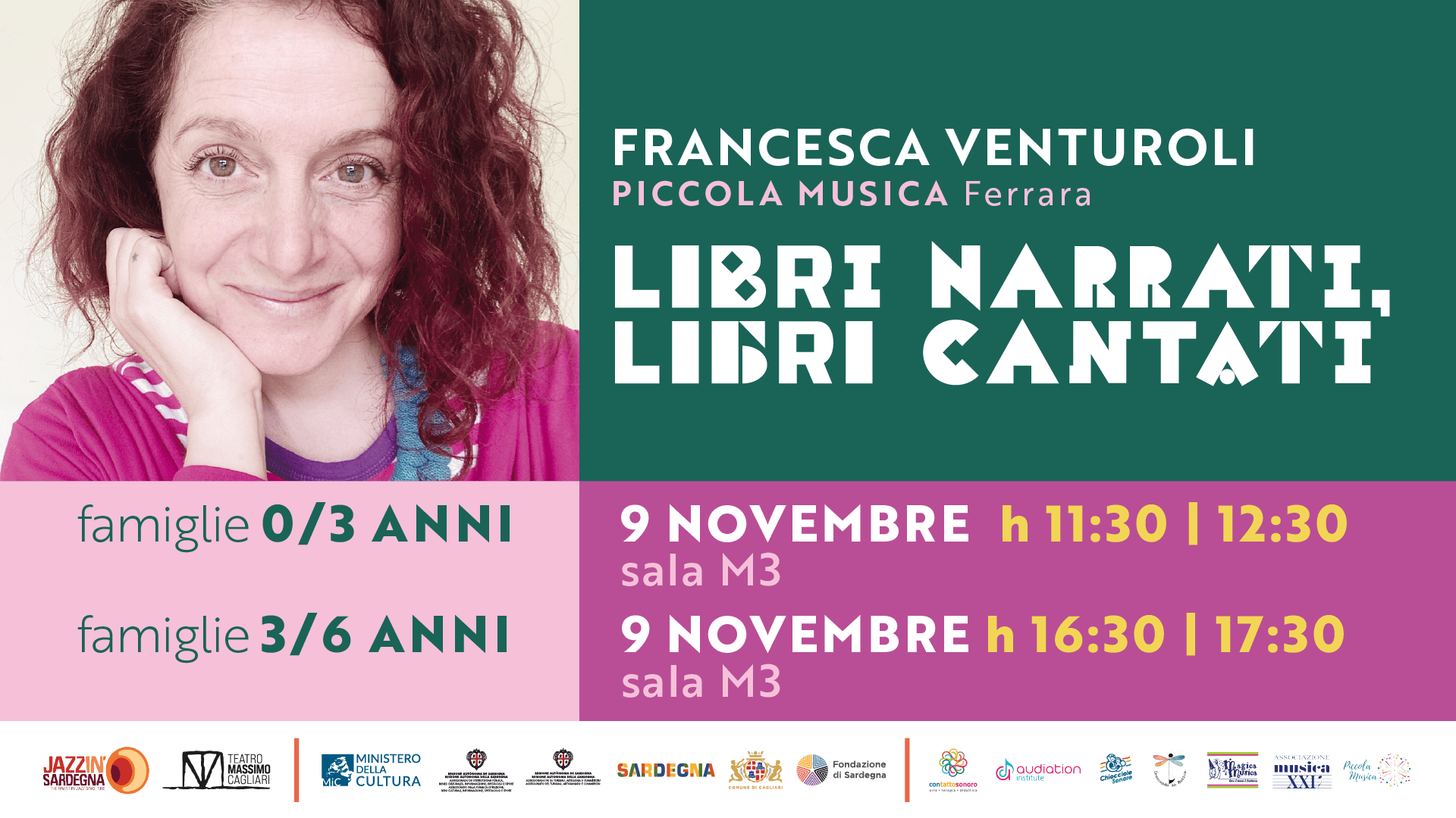 CAROVANA SONORA – Libri narrati, libri cantati (famiglie 3 - 6 anni)