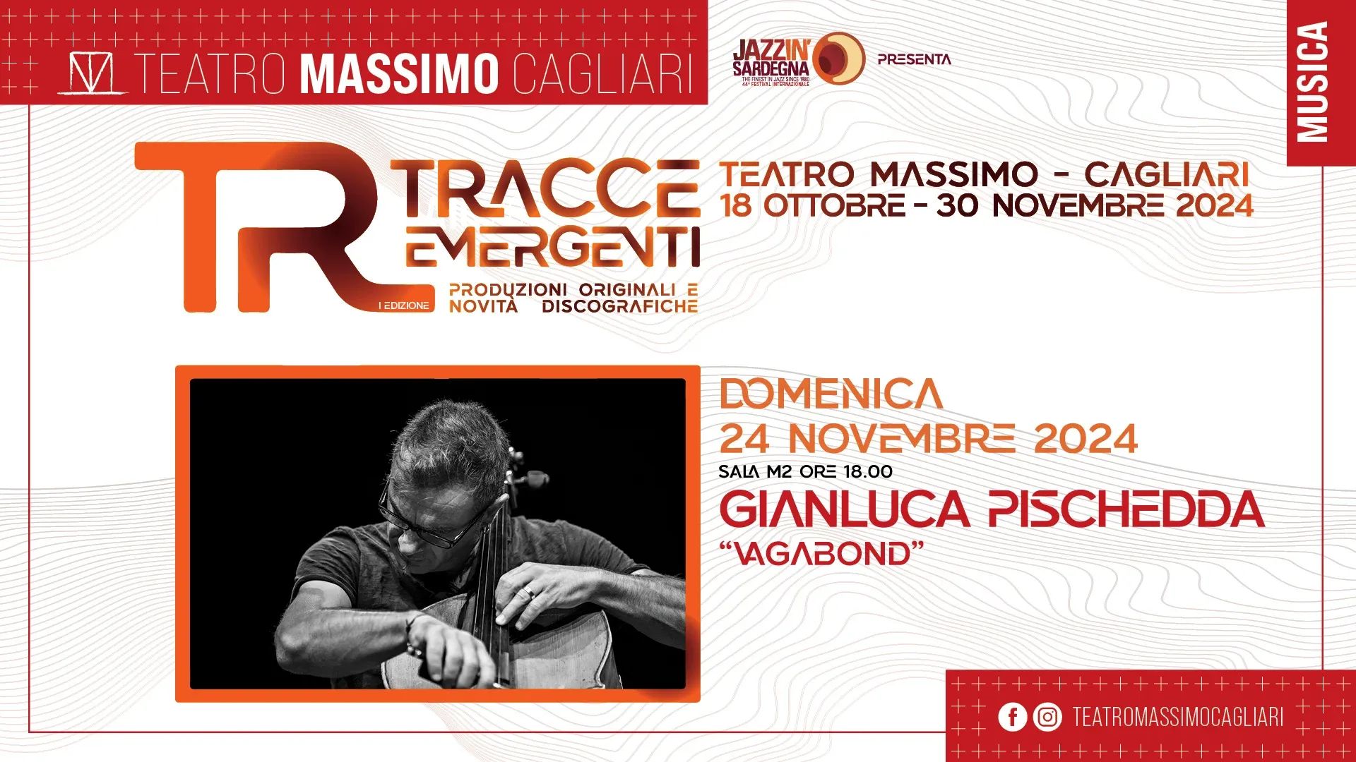 Gianluca Pischedda "Vagabond" @ Teatro Massimo – T.E.