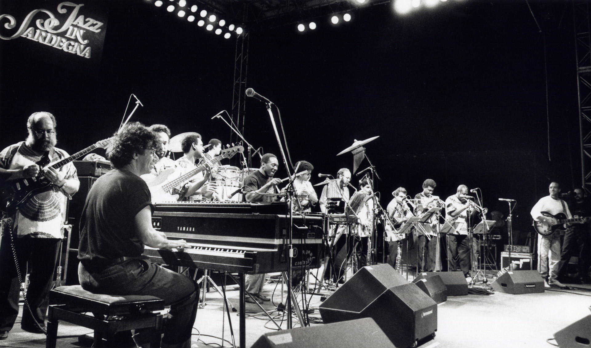 Irakere 1988, dall'archivio Jazz in Sardegna. Foto di Agostino Mela