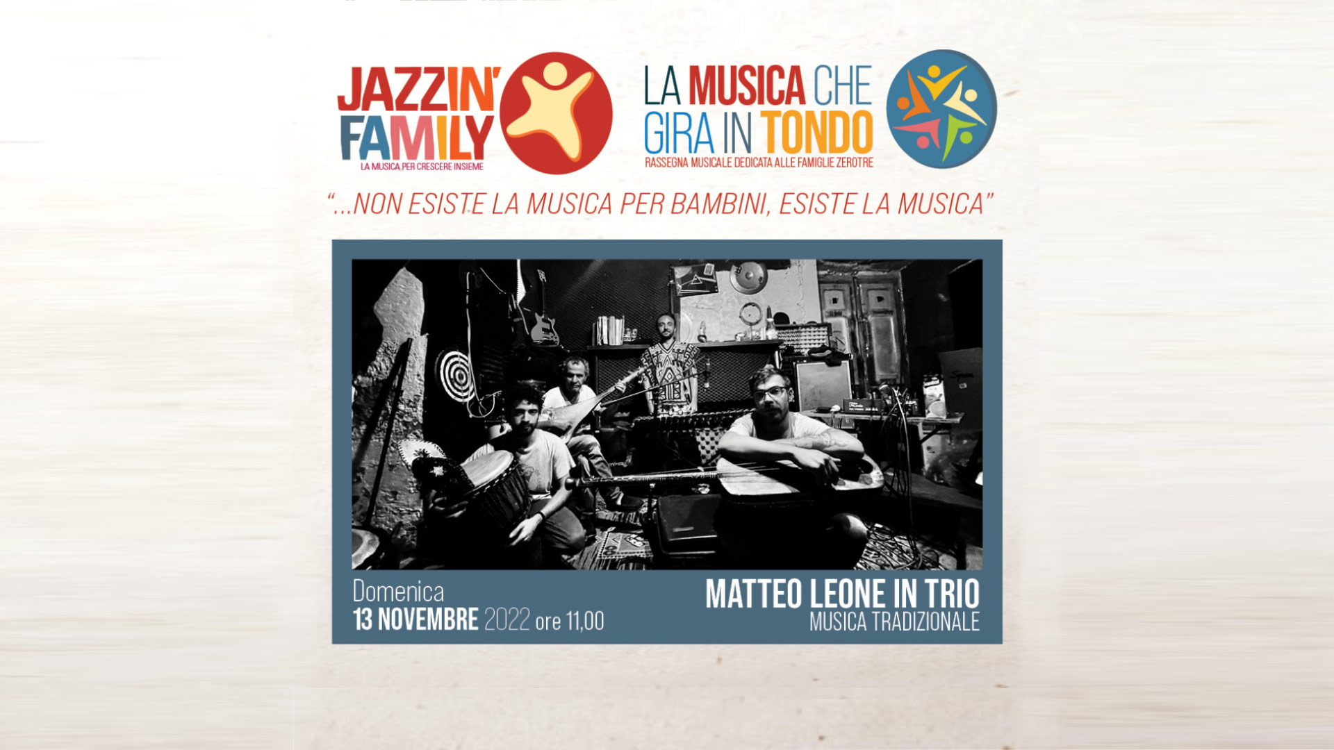 LA MUSICA CHE GIRA IN TONDO – Matteo Leone