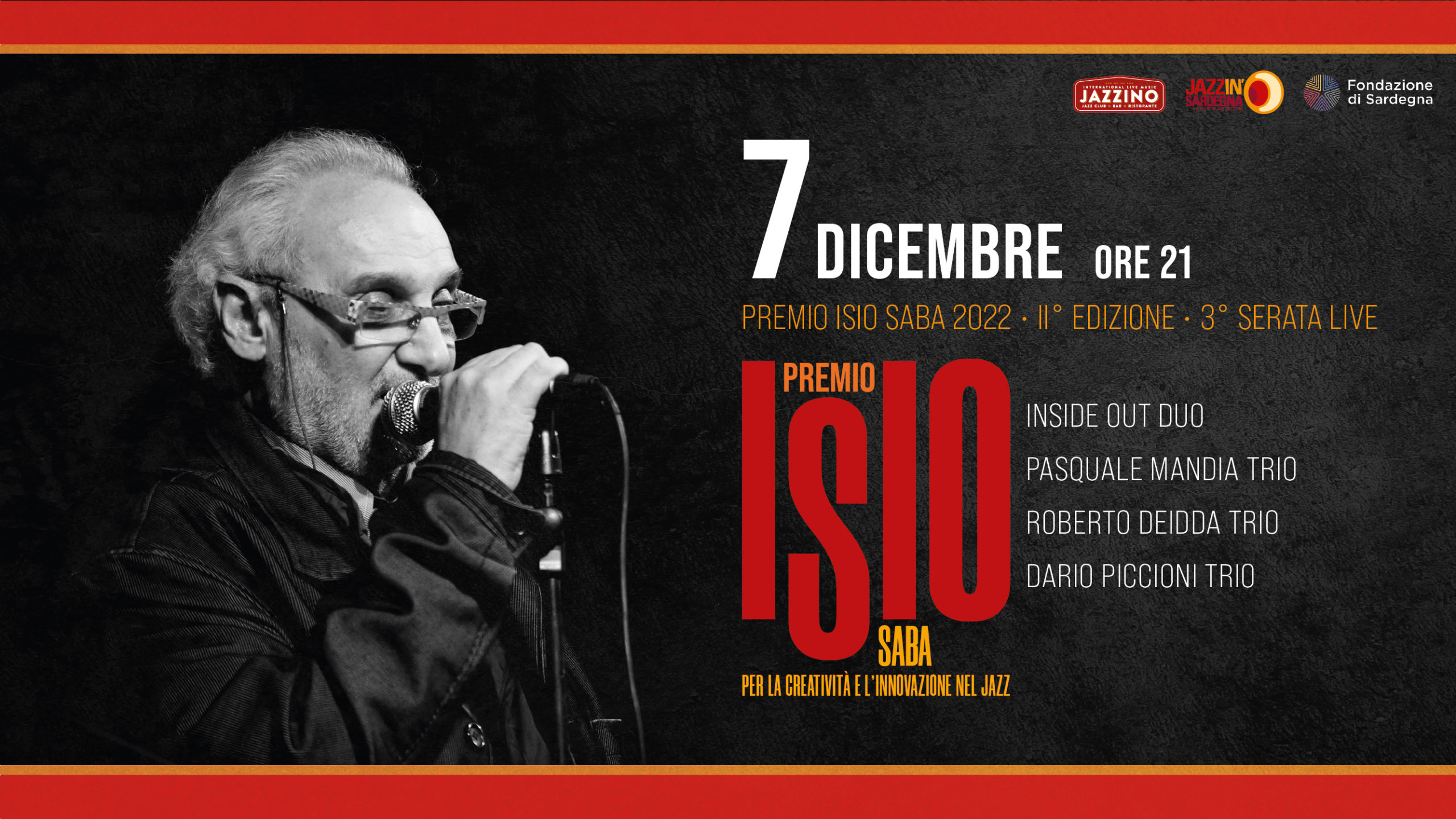 3° Serata – Fasi Finali Premio Isio Saba Live@ Jazzino
