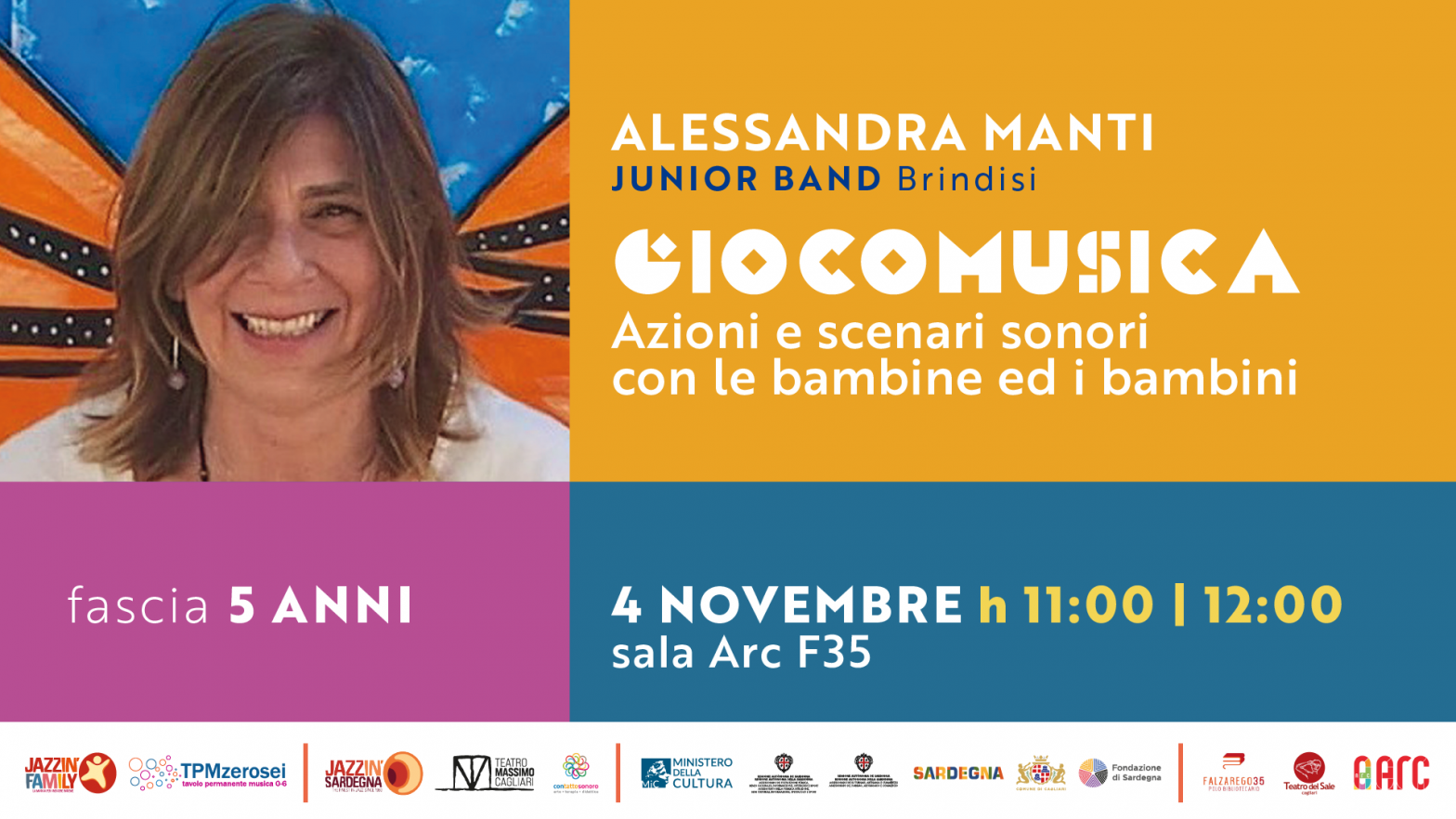 CAROVANA SONORA – Giocomusica (5 anni)