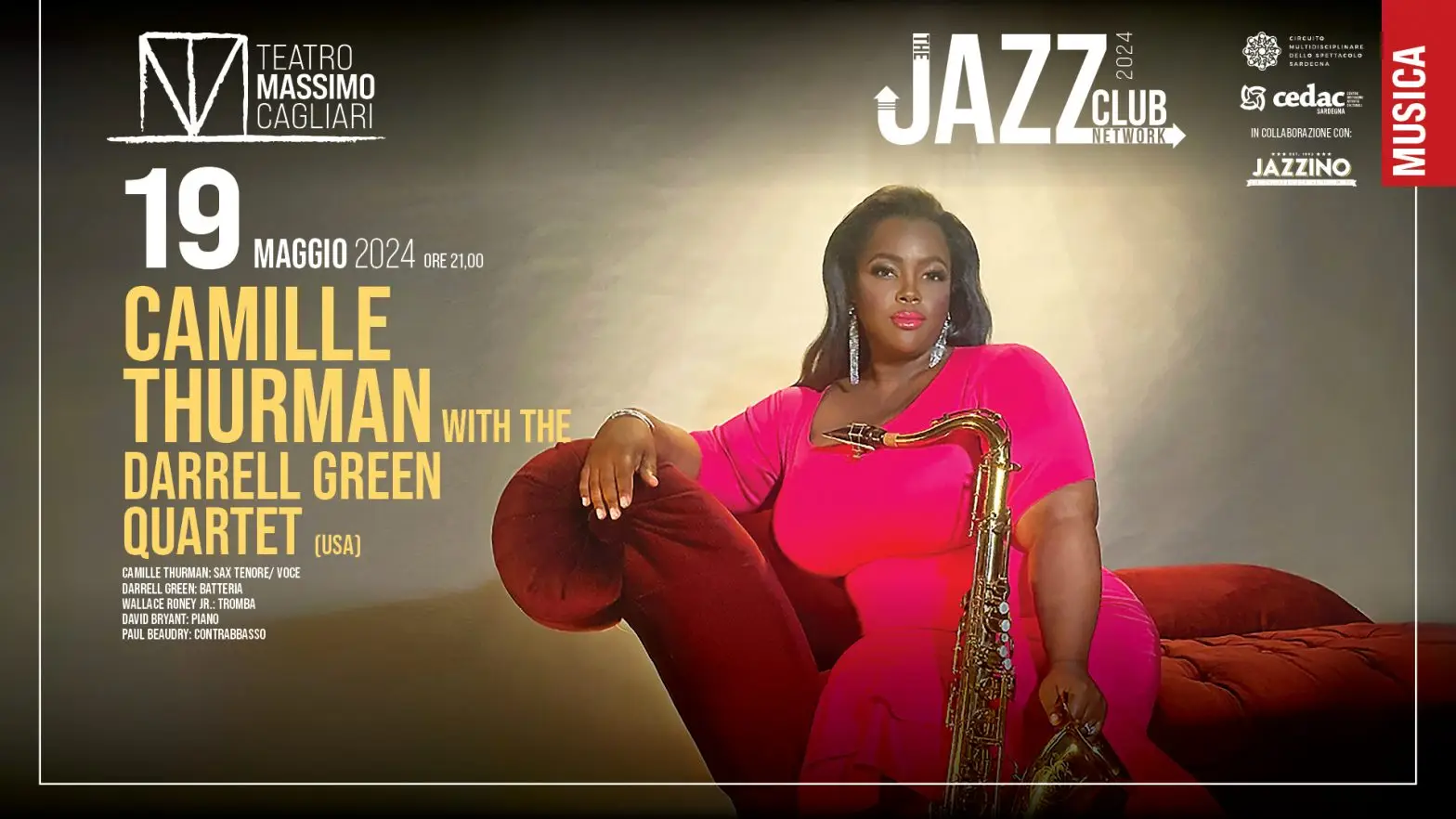 CAMILLE THURMAN WITH THE DARRELL GREEN QUARTET