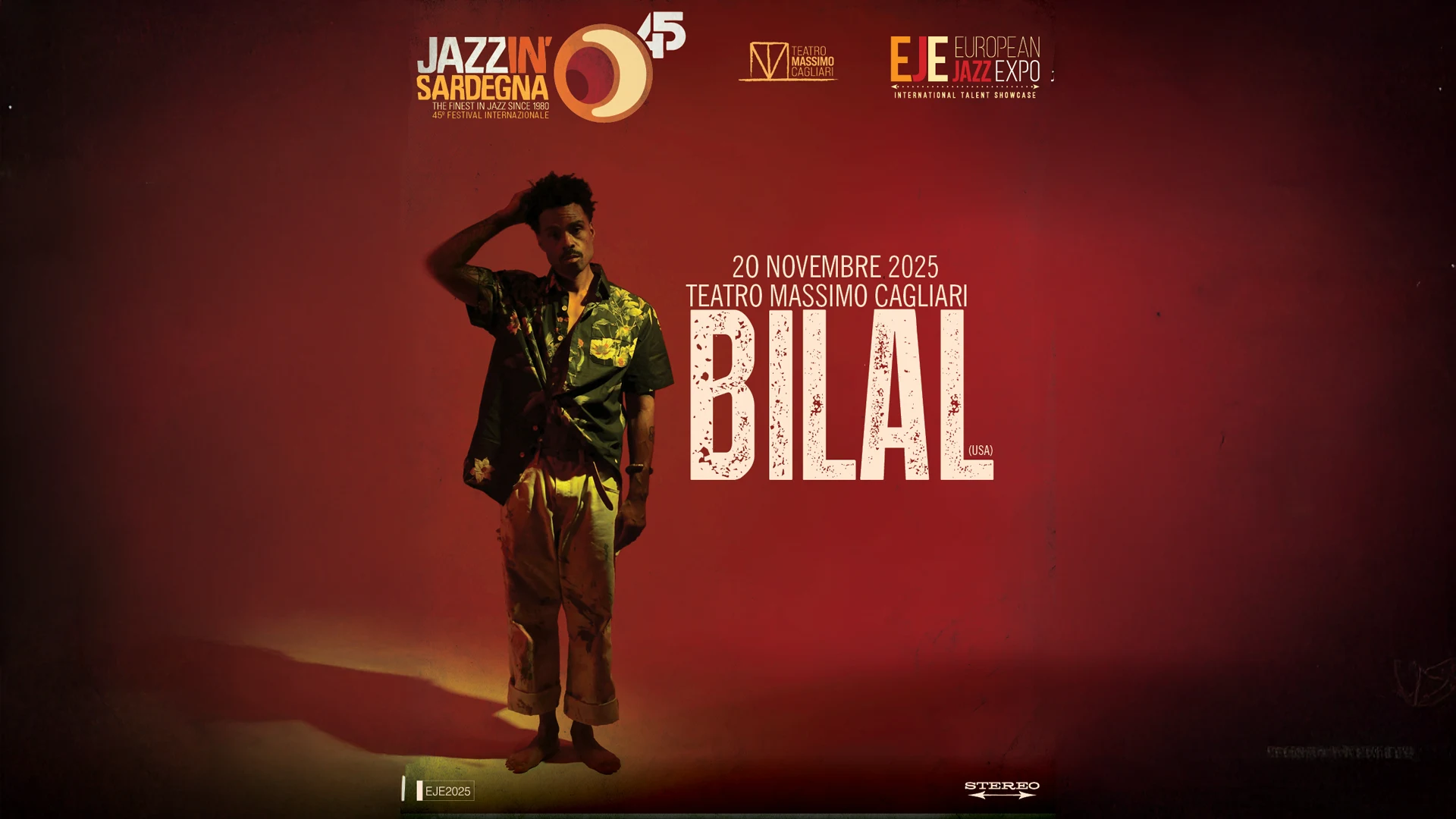 Bilal - Festival Jazz in Sardegna - 20 novembre 2025