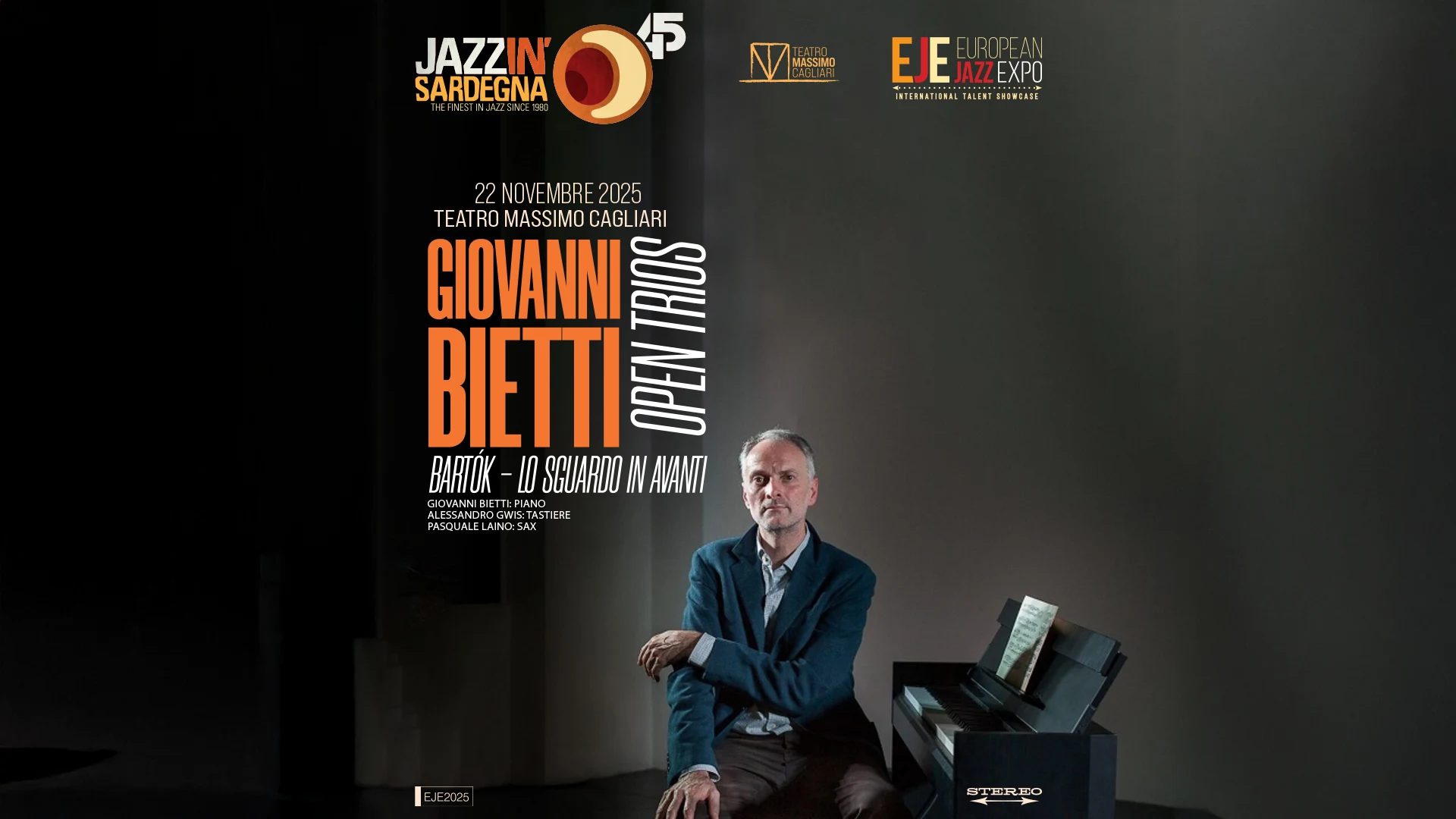 Giovanni Bietti - Festival Jazz in Sardegna - 22 novembre 2025