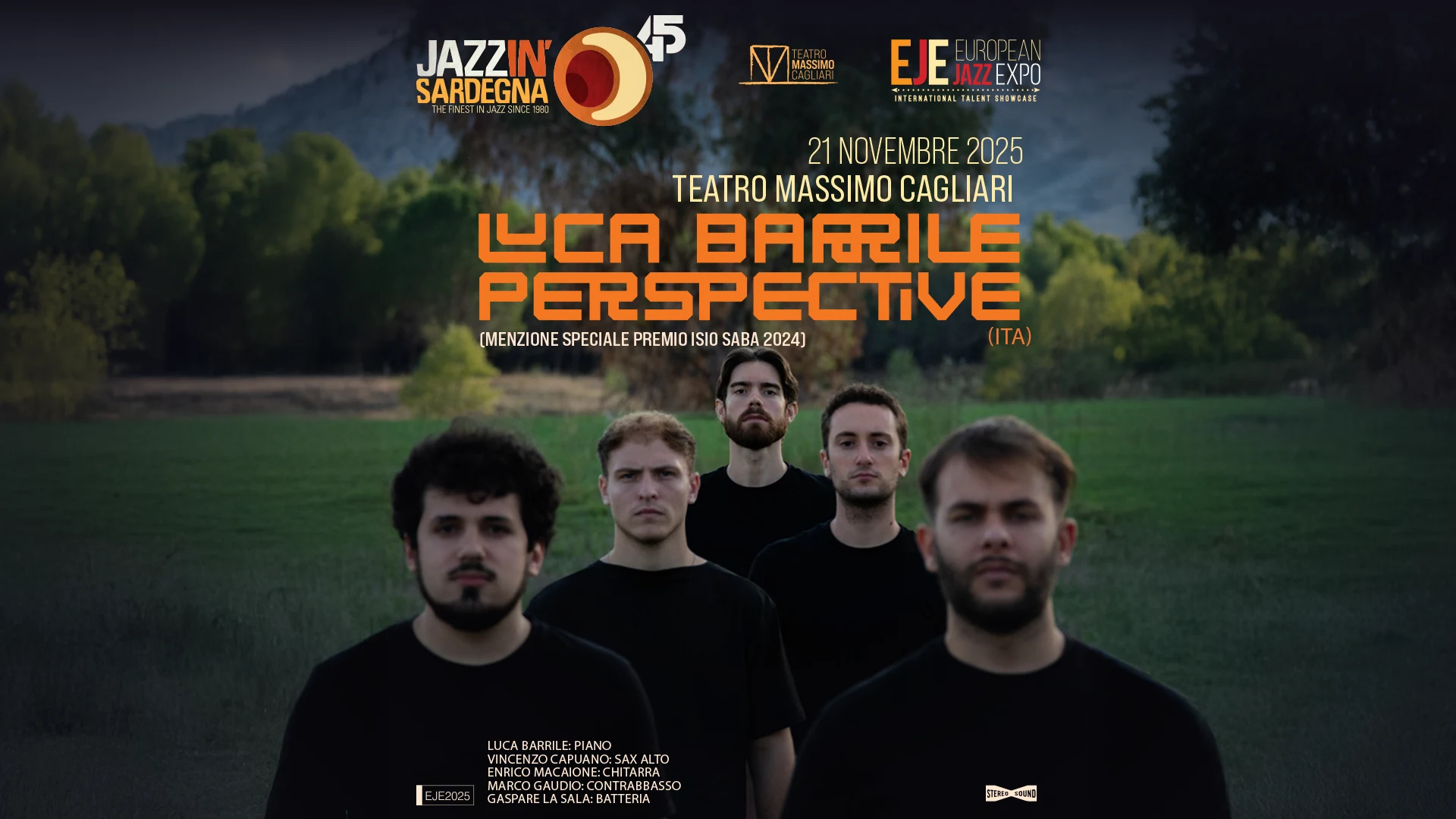 Luca Barrile - Festival Jazz in Sardegna - 21 novembre 2025